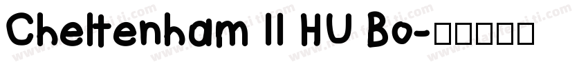 Cheltenham II HU Bo字体转换